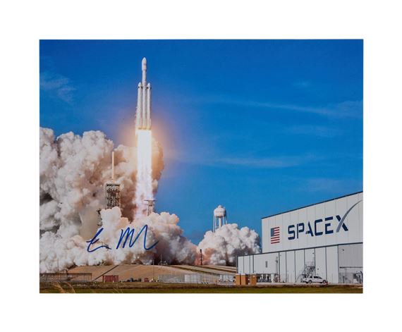 SpaceX Rocket Launch Photo - Elon Musk