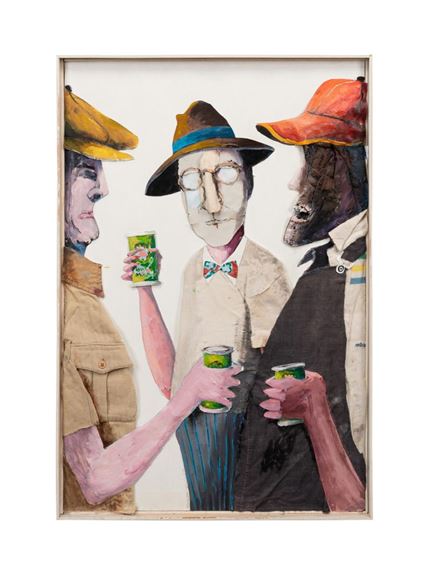 MEN by Benny Andrews, 1990