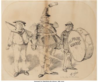 The Maine Guards, The New York Herald newspaper - Charles Nelan