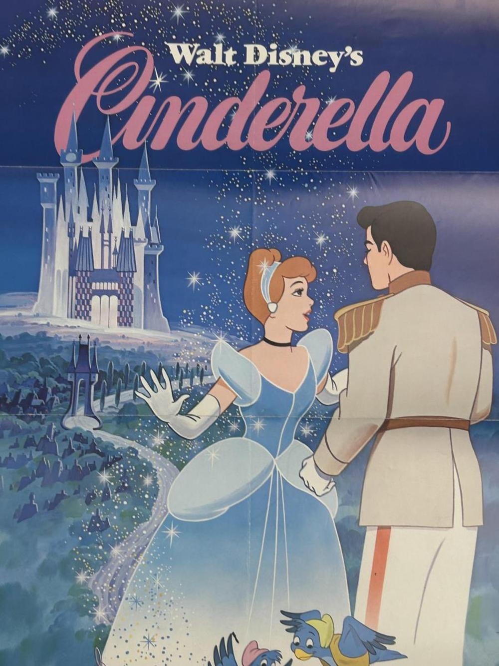 Cinderella | 1981 Disney Cinderella Movie Poster (1981) | MutualArt