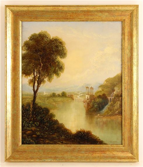 Italian View by Thomas Spinks, ‘1866