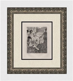 Le Client Serieux (The Serious Client) (from Mimes des Courtisan du Lucien). - Maurice Potin