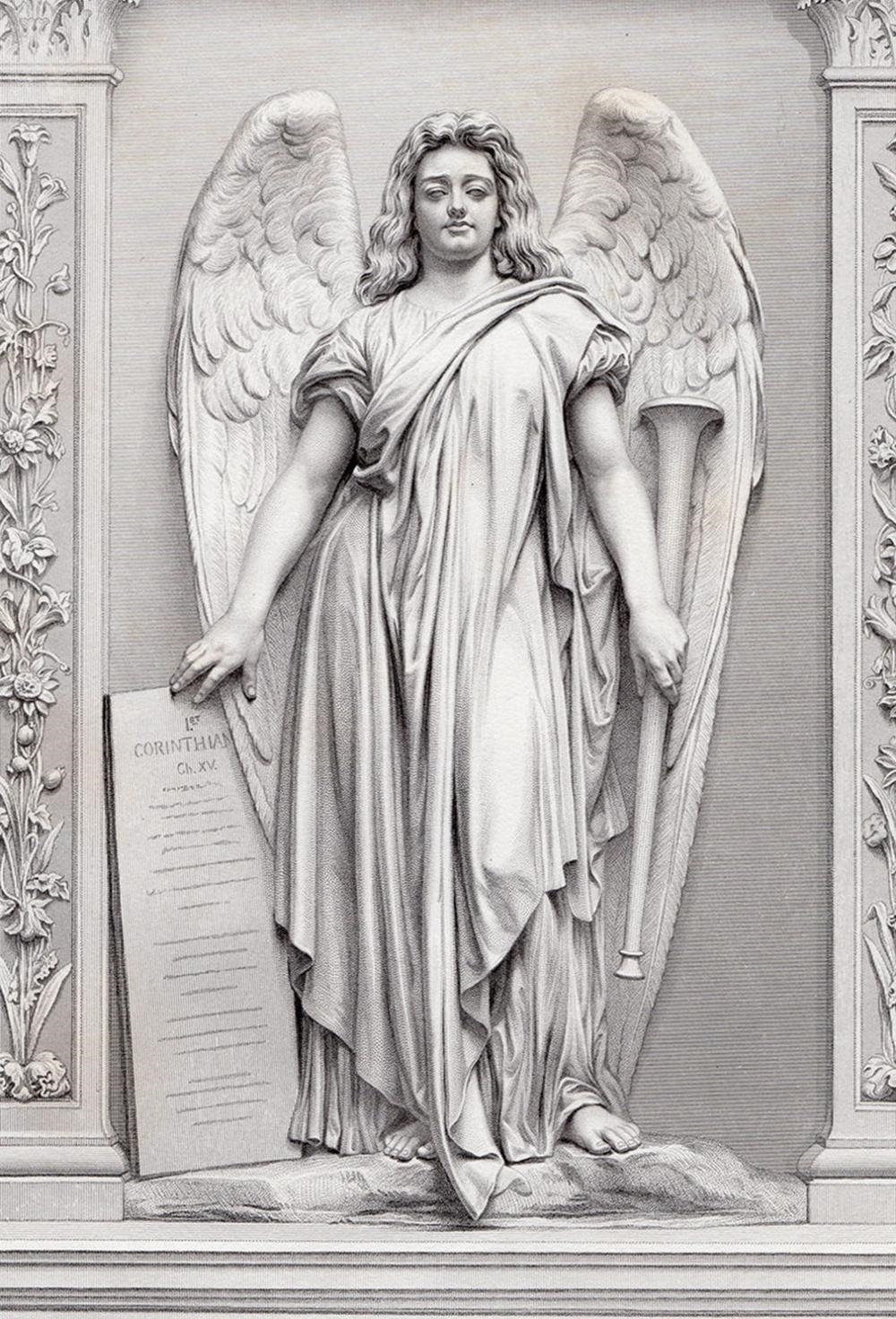 John Adams-Acton | The Angel of the Resurrection (1878) | MutualArt