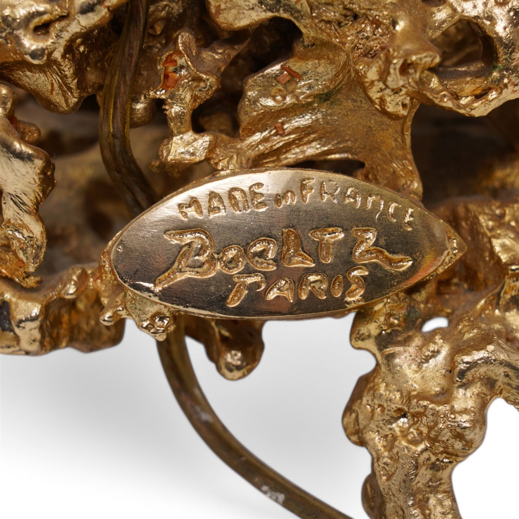 Artwork by Claude Victor Boeltz, Claude Victor Boeltz (French 1937-): 'Exploded', Made of bronze photograph