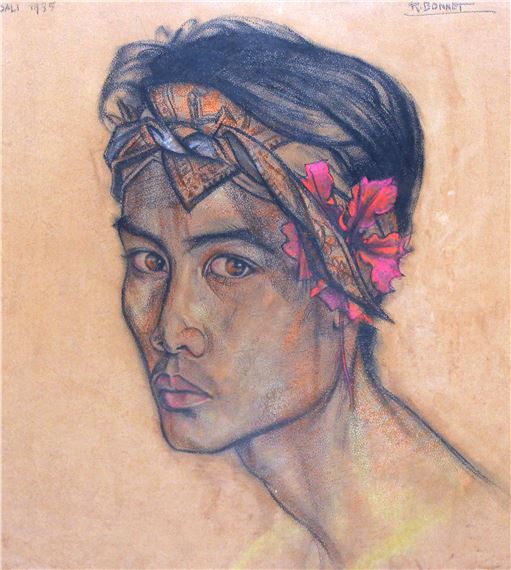 Rudolf Bonnet | Portrait of a Young Man (1935) | MutualArt