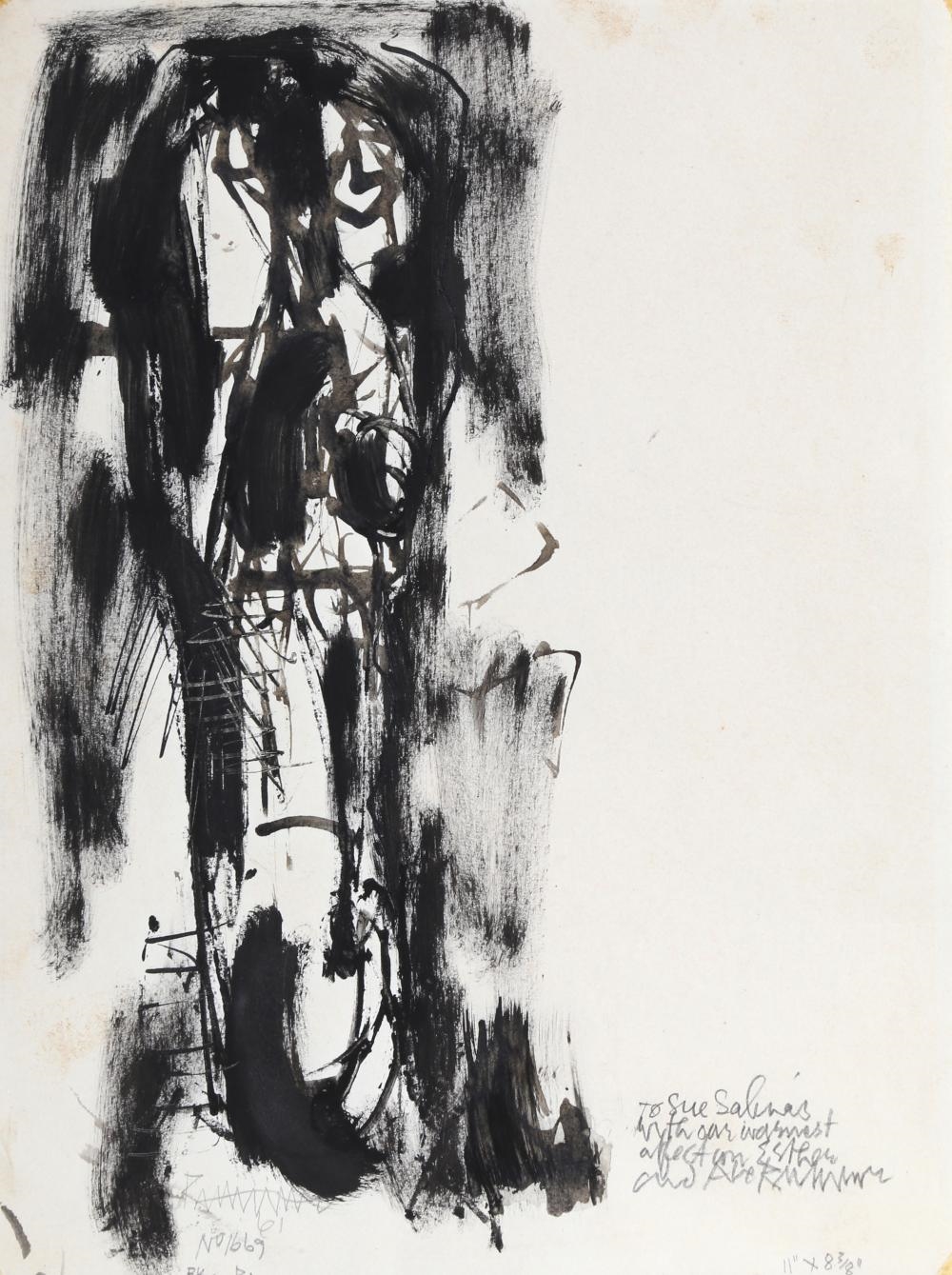 Abraham Rattner | LONG FACE (1961) | MutualArt