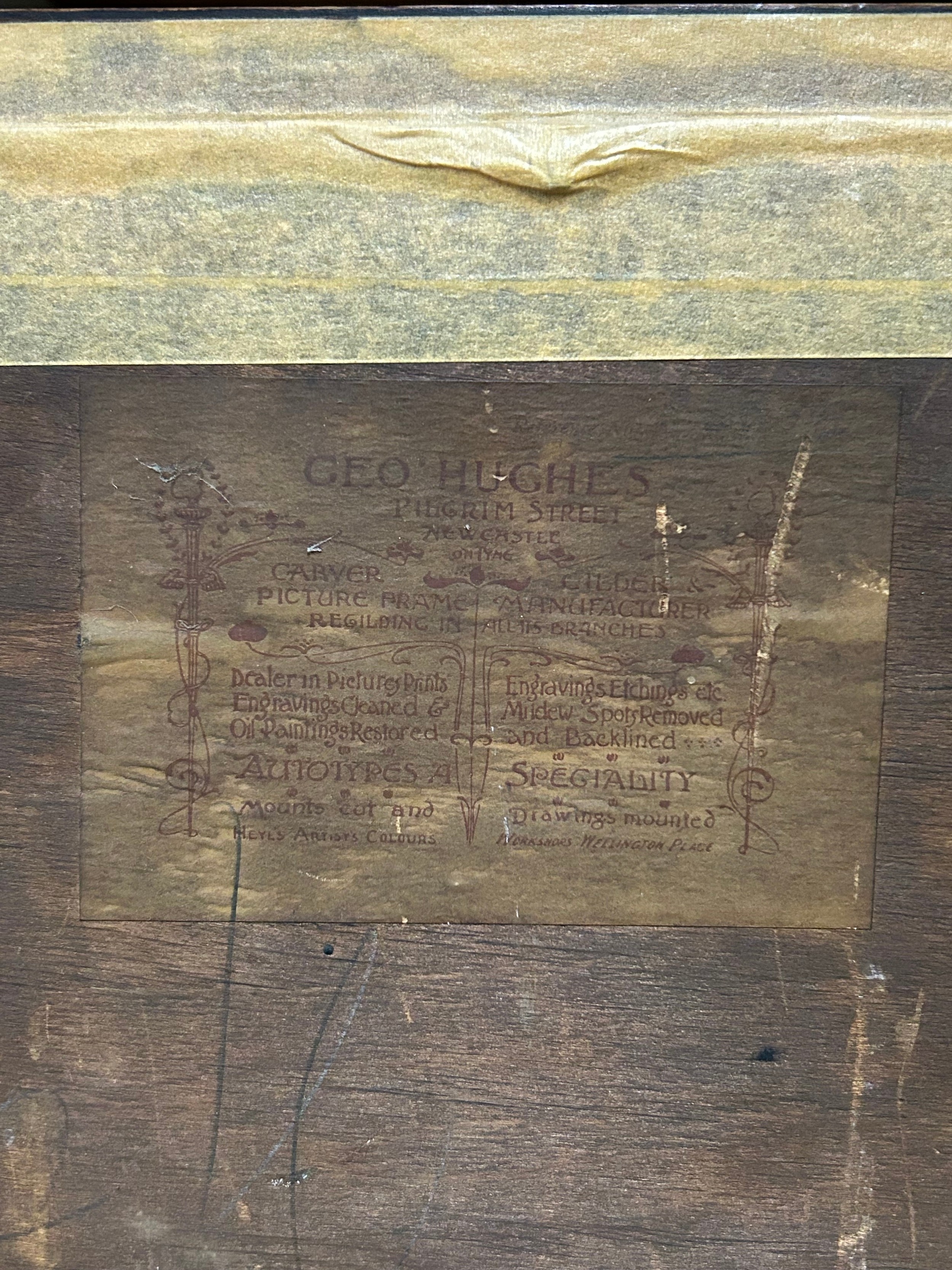 Artwork by Bernard Finegan Gribble, A pastel/ charcoal sketch of two ships and an aeroplane at sea, Made of pastel/ charcoal sketch