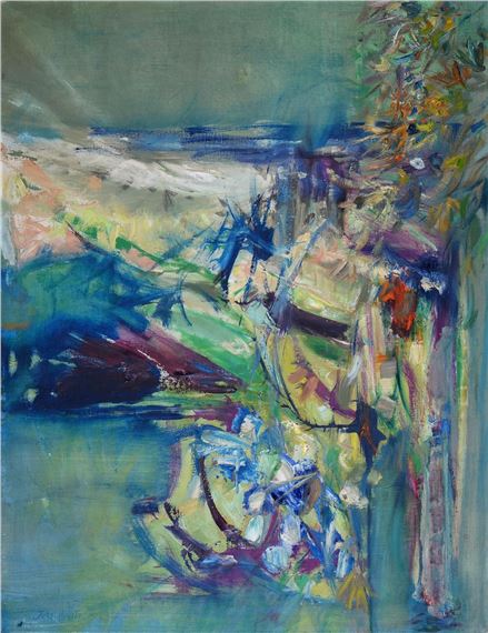 Artist  - Untitled by John Houston, dated 1961