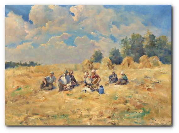 PŘI ŽNÍCH - L FORMÁT - František Hladík