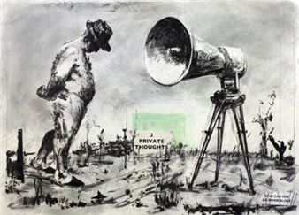 William Kentridge: Listen to the Echo - Museum Folkwang Essen