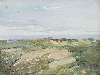 The dunes at Lombartzijde - Henri Verbeeck