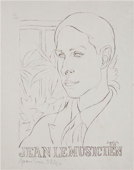 Jean le Musicien by Juan Gris, 1921