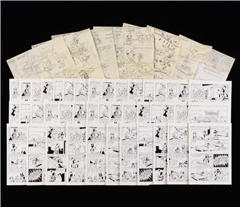 The Prize Preliminary Story Layout - Dick Kinney