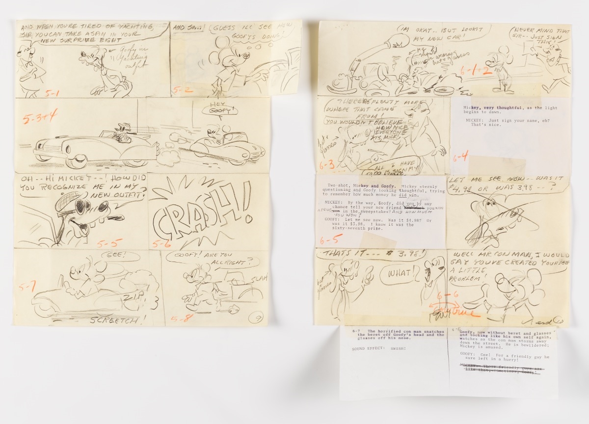 Dick Kinney | The Prize Preliminary Story Layout (1967) | MutualArt
