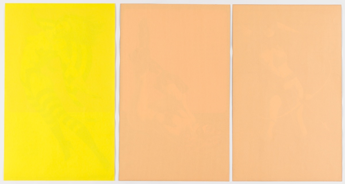 Artwork by Jim Steranko, Supergirls 1974 Calendar, Made of color process on color paper