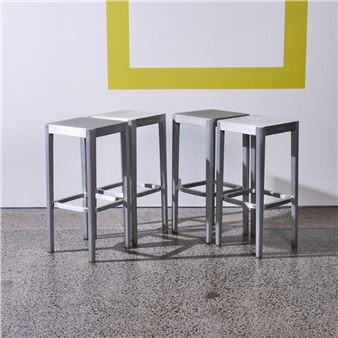 Four Bar Stools - Phillippe Stark