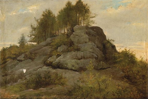 Paisaje by Casimiro Sainz y Sainz