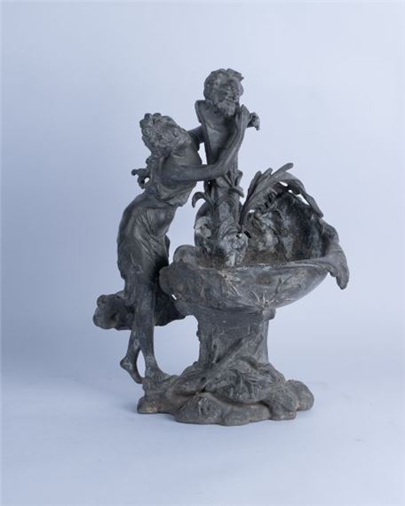 George Van de Voorde | Girl at the Fountain | MutualArt