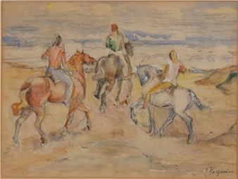 &quot;Drei Reiter&quot; - Bernhard Hergarden