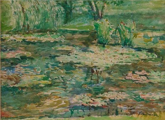 "Seerosenteich" by Bernhard Hergarden