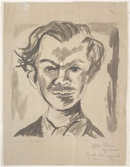 Portrait of a Man, After Francis Lymburner - Laura Hopkins