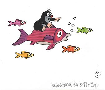 Krtek a rybičky - Kateřina Miler