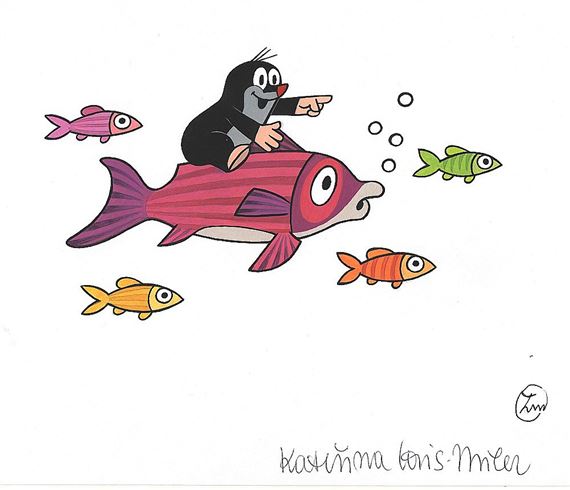 Krtek a rybičky - Kateřina Miler