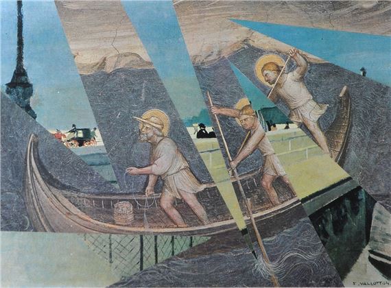 Variace na Vallottona by Jiří Kolář, 1962