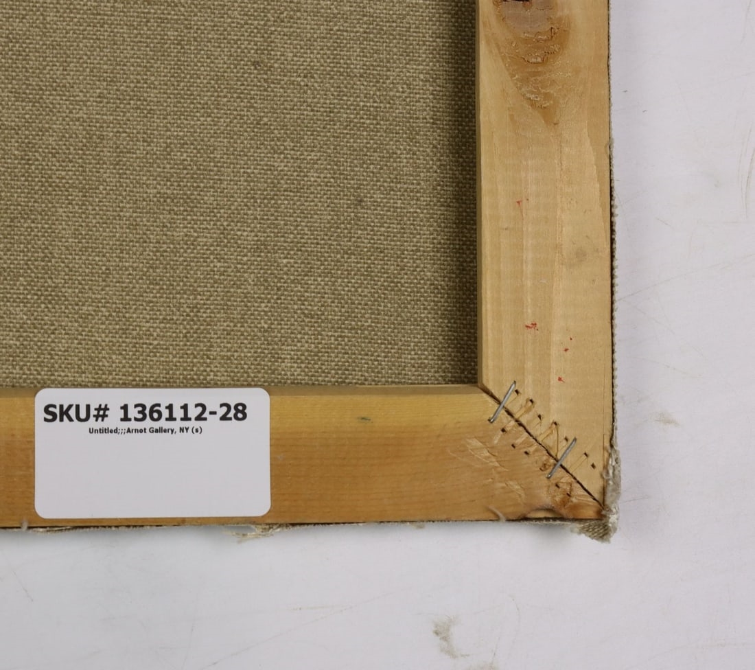 Artwork by Antonio Gravina, Park Scene, Made of oil on canvas