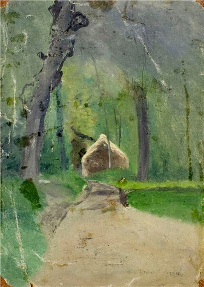 Forest Road Landscape by John Worthington Mansfield