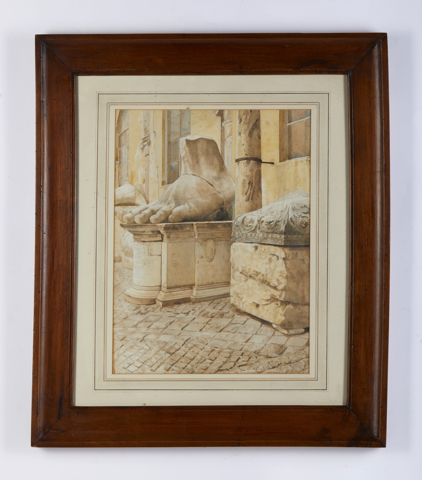 Felice Del Santo | Remains of the Colossus of Constantine in the ...