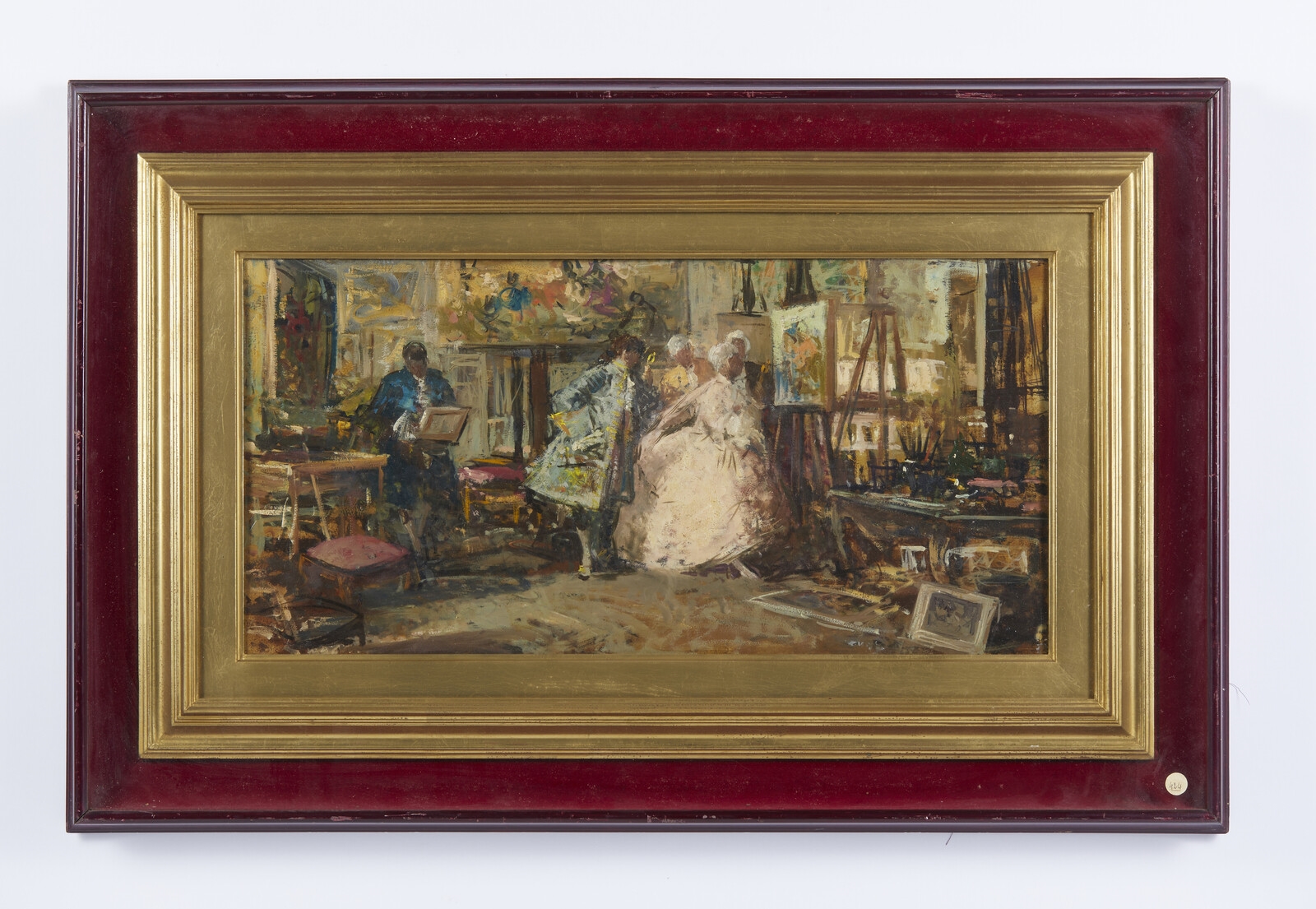 Tito Lessi | The painter's studio | MutualArt