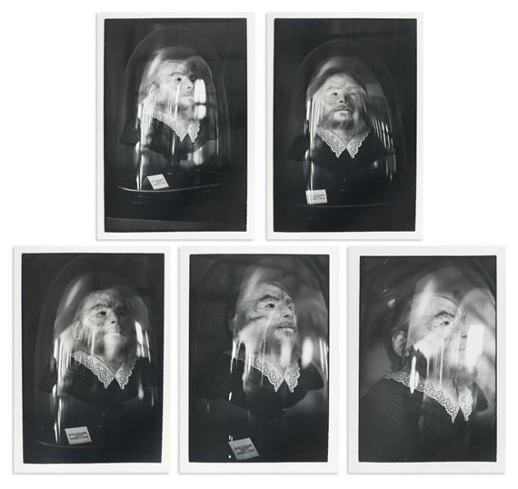 Preserved Head of a Bearded Woman (Musée Orfila) (1991 by Zoe Leonard, 1991