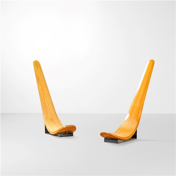 Due poltrone mod. Chip by Carlo Mo, 1991