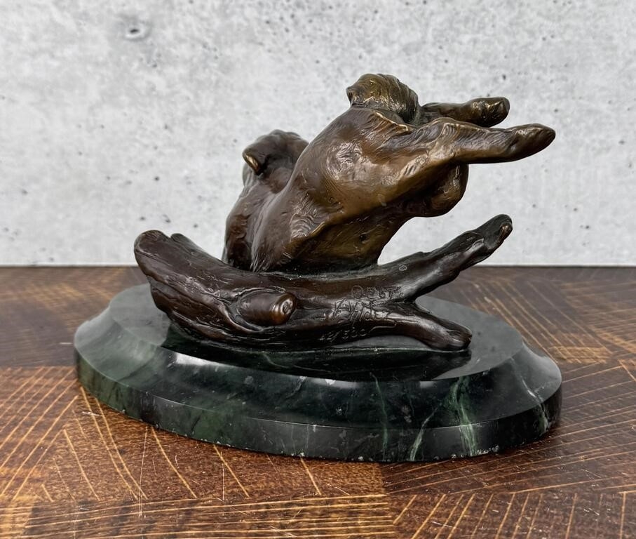 Vince Valdez | Vince Valdez Freedom Run Rabbit Bronze (1986 - 1987 ...