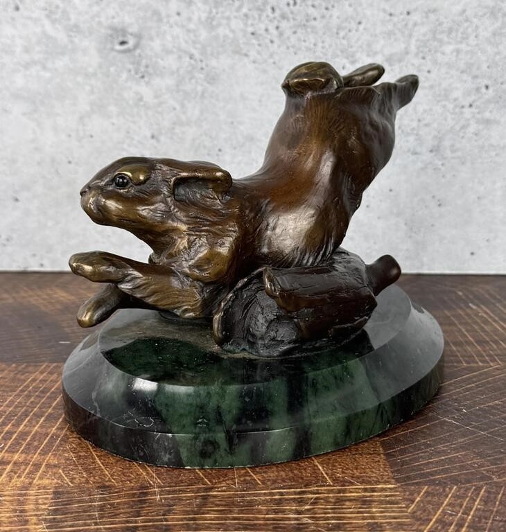 Vince Valdez | Vince Valdez Freedom Run Rabbit Bronze (1986 - 1987 ...