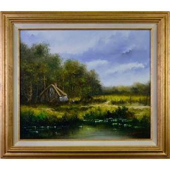 PAYSAGE A LA MARE - Serge Cucca