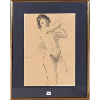 Young Nude Woman - Gérard Choain