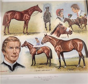 Four prints - Lester Piggott