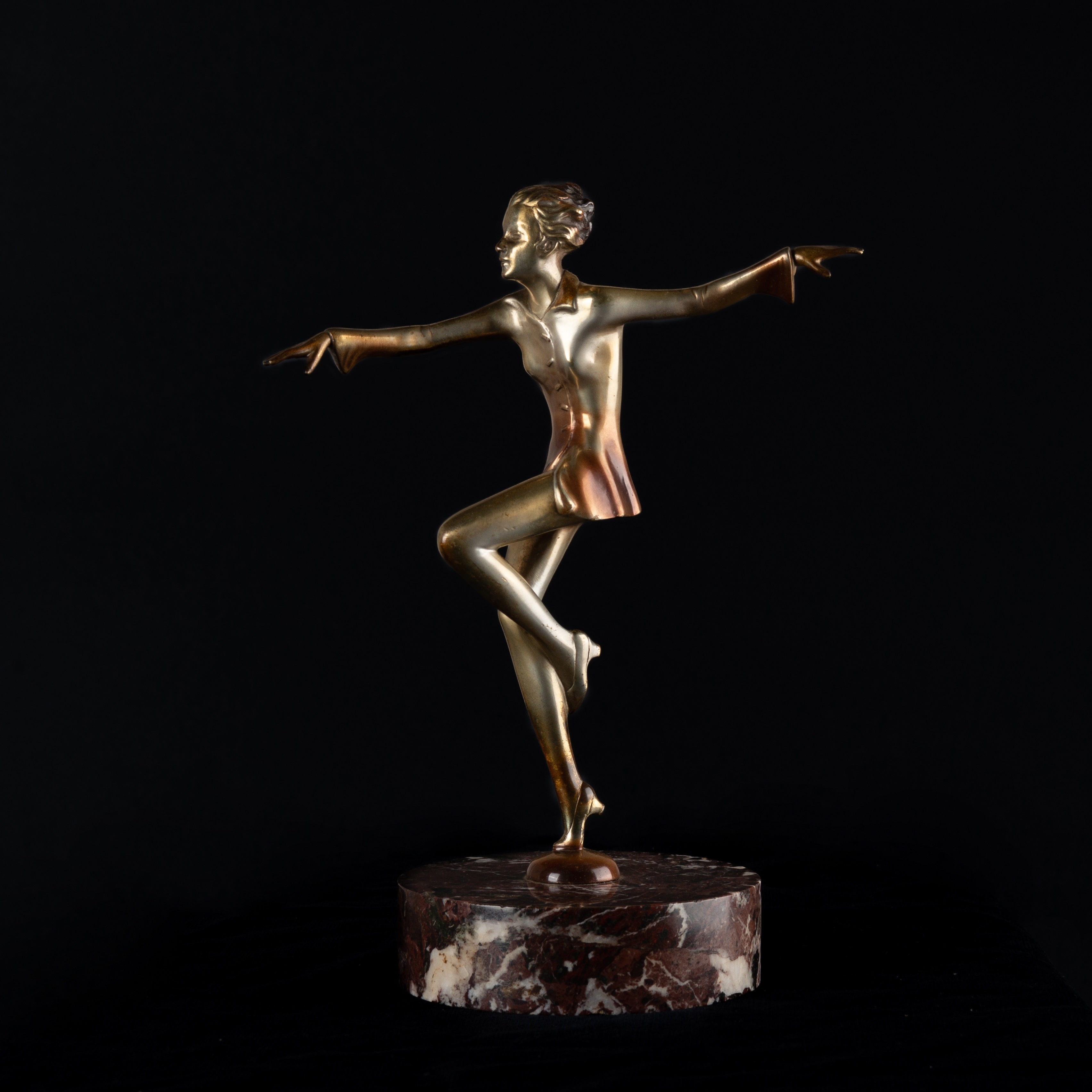 Artwork by Josef Lorenzl, LORENZL, Made of Cold Painted Bronze