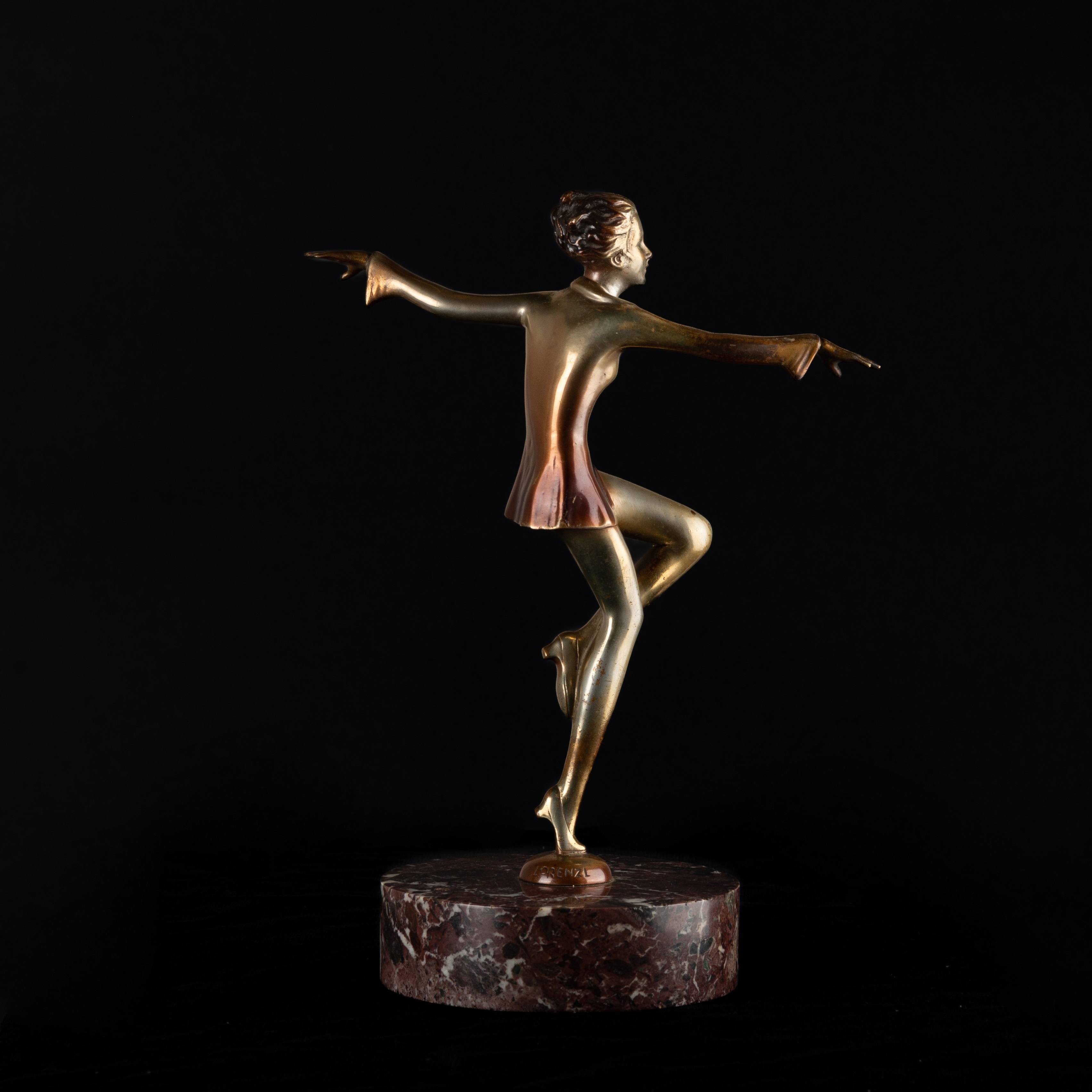 Artwork by Josef Lorenzl, LORENZL, Made of Cold Painted Bronze