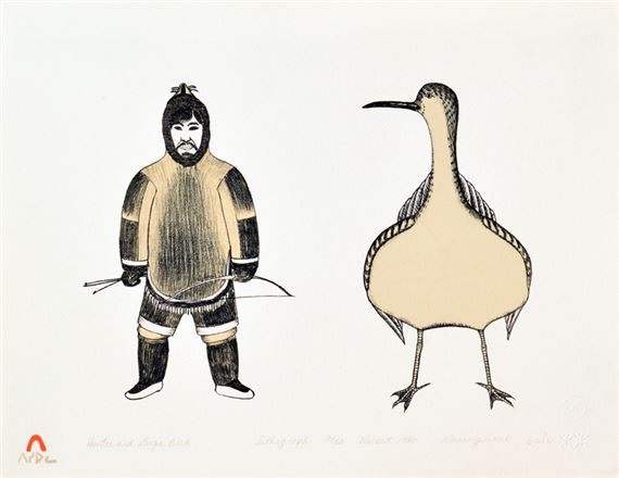 Kananginak Pootoogook: Prints - Marion Scott Gallery