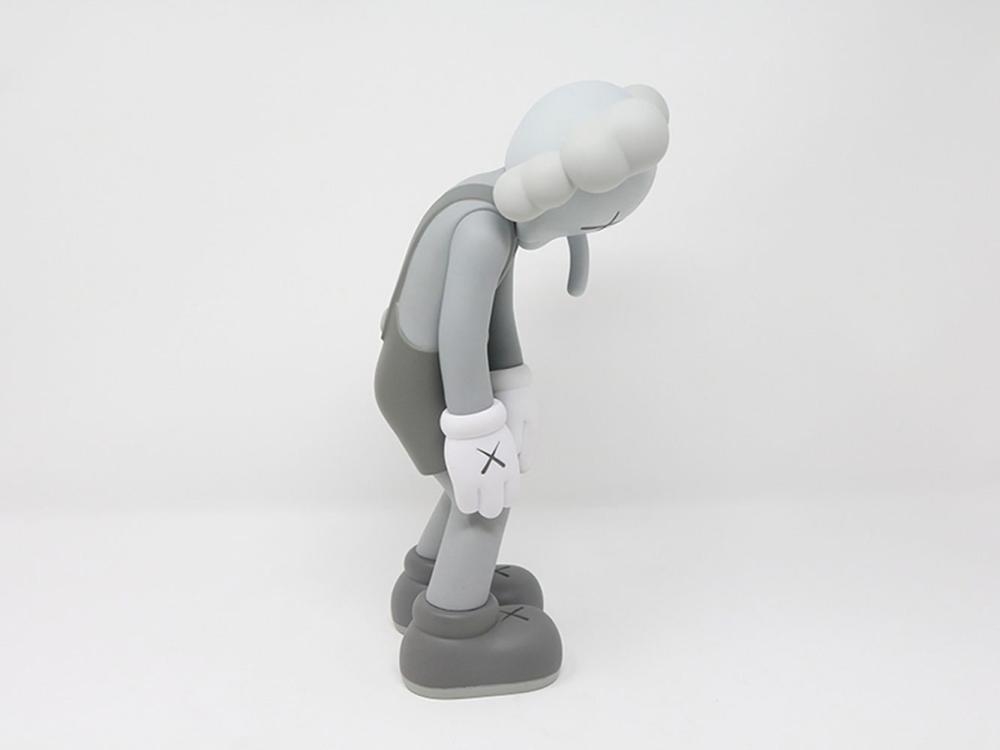 Artwork by KAWS, KAWS - Small Lie (Grey, Made of vinyl