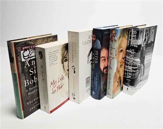Six biographies inc. Bob Dylan - Judi Dench