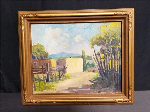 Marion Phillips | Oil painting on masonite by Marion Phillips | MutualArt
