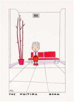 The Waiting Room , 90s - Miguel Angel Martin Del Campo Serrano