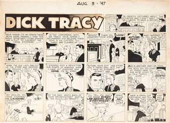 Dick Tracy , 1947 - Chester Gould