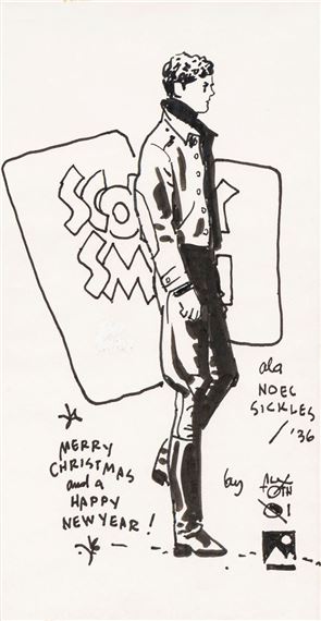 Scorchy Smith , 2001 by Alex Toth, 2001
