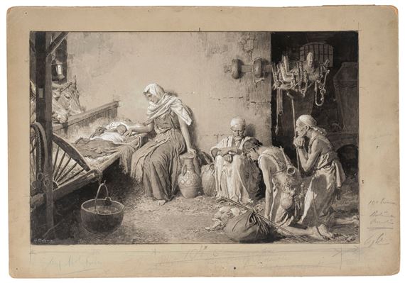 The First Noel , 1932 by Fortunino Matania, 1932