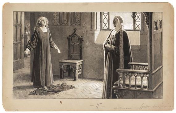 Queen Matilda: Wife of Henry I , 20s by Fortunino Matania, 1920s